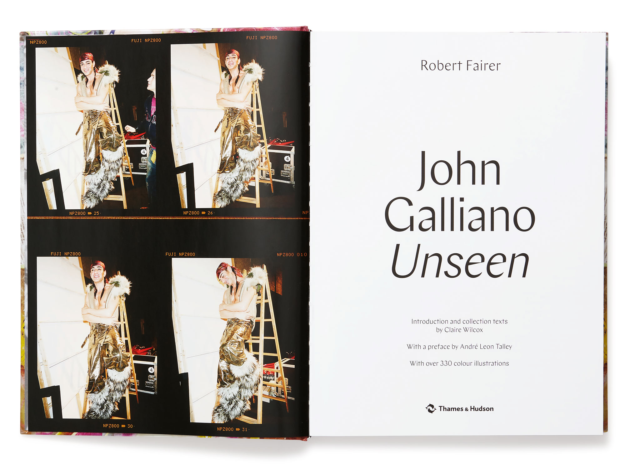 Daniel Baer – John Galliano&nbsp;&ndash;&nbsp;Unseen.&nbsp;<i>Thames &amp; Hudson</i> 2